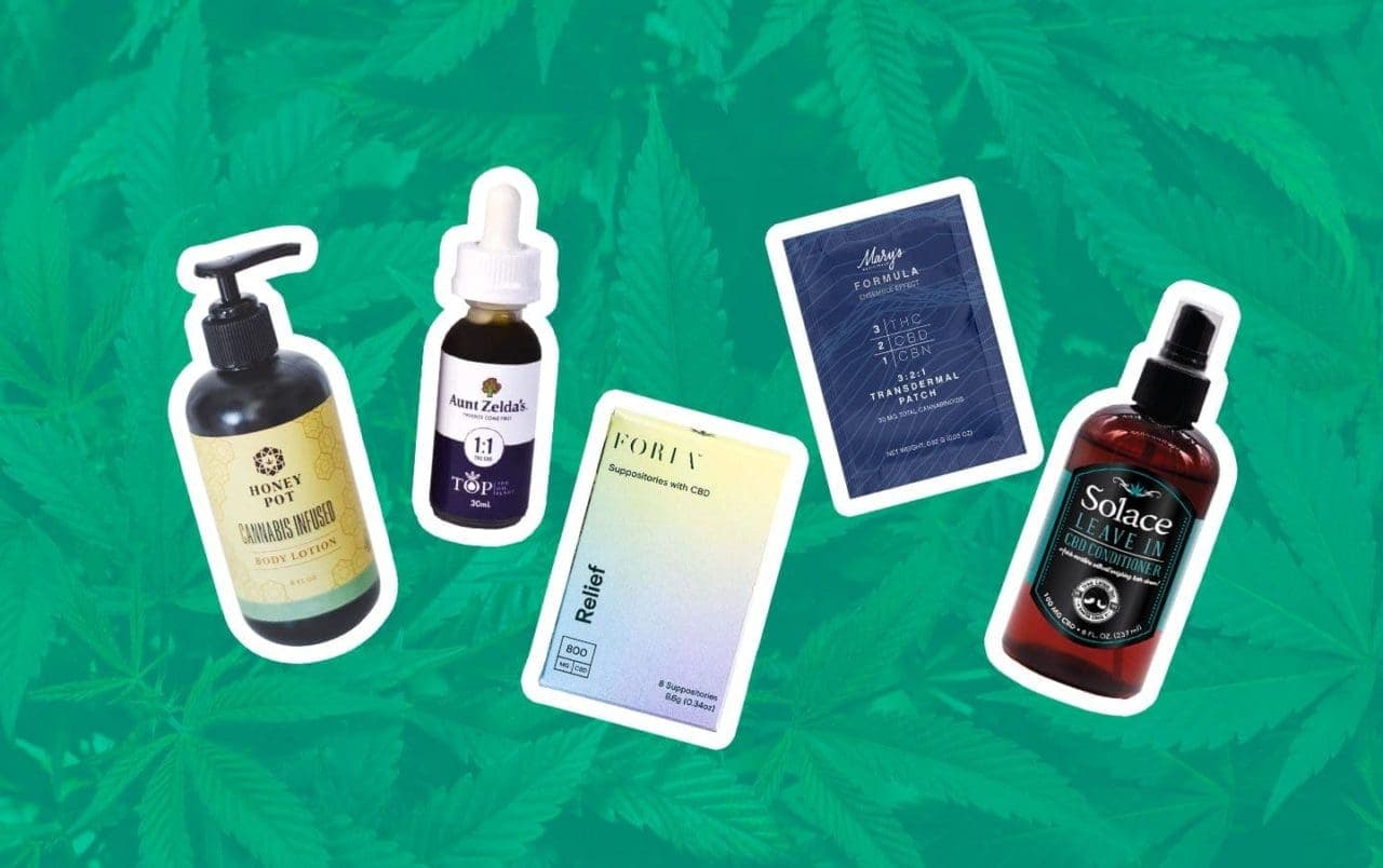 Productos de cannabis, cáñamo y CBD para mujeres.