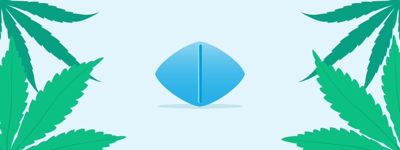 is it safe to mix viagra and cannabis?